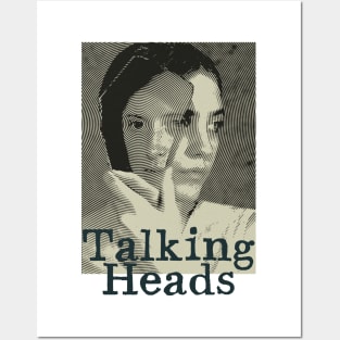 Talking Heads - Eyes - Tribute Artwork Posters and Art